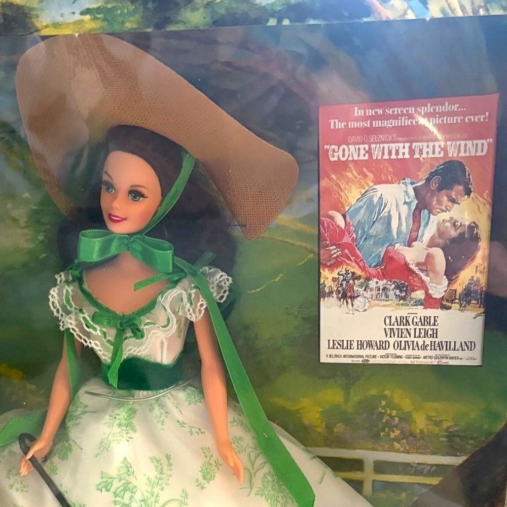 Mattel Barbie Hollywood Legends Gone With The Wind Scarlett O'Hara Doll NIB